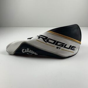 Callaway Rogue‎ ST White Black Gold Leather Sports Golf Fairway Wood Headcover